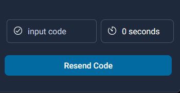 the verification code valid time is 5 minutes. then, the user has 3 times chance to ask for new code to reset password.