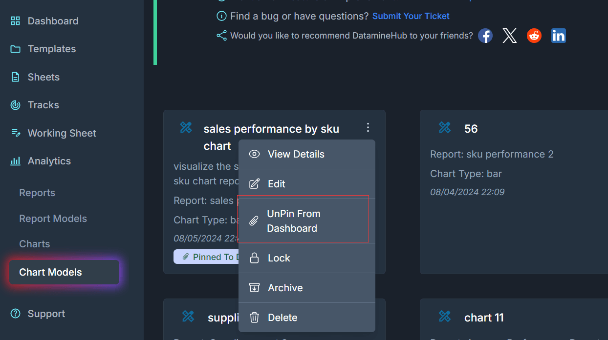 unpin the pinned chart from dashboard, this will remove the chart from dashboard and back to normal refresh frequency.